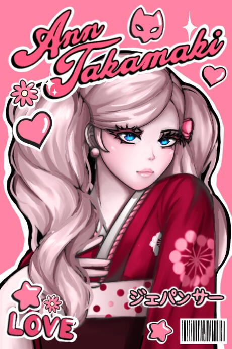 ann takamaki (print)